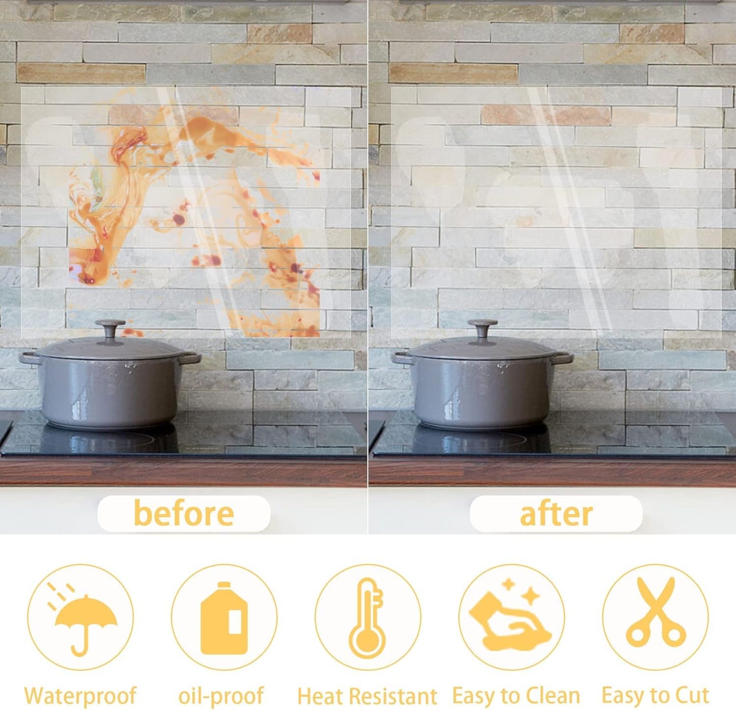 Transparent Electrostatic Wall Protection Film (Buy 1 Get 1 Free)