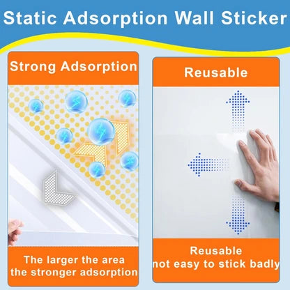 Transparent Electrostatic Wall Protection Film (Buy 1 Get 1 Free)