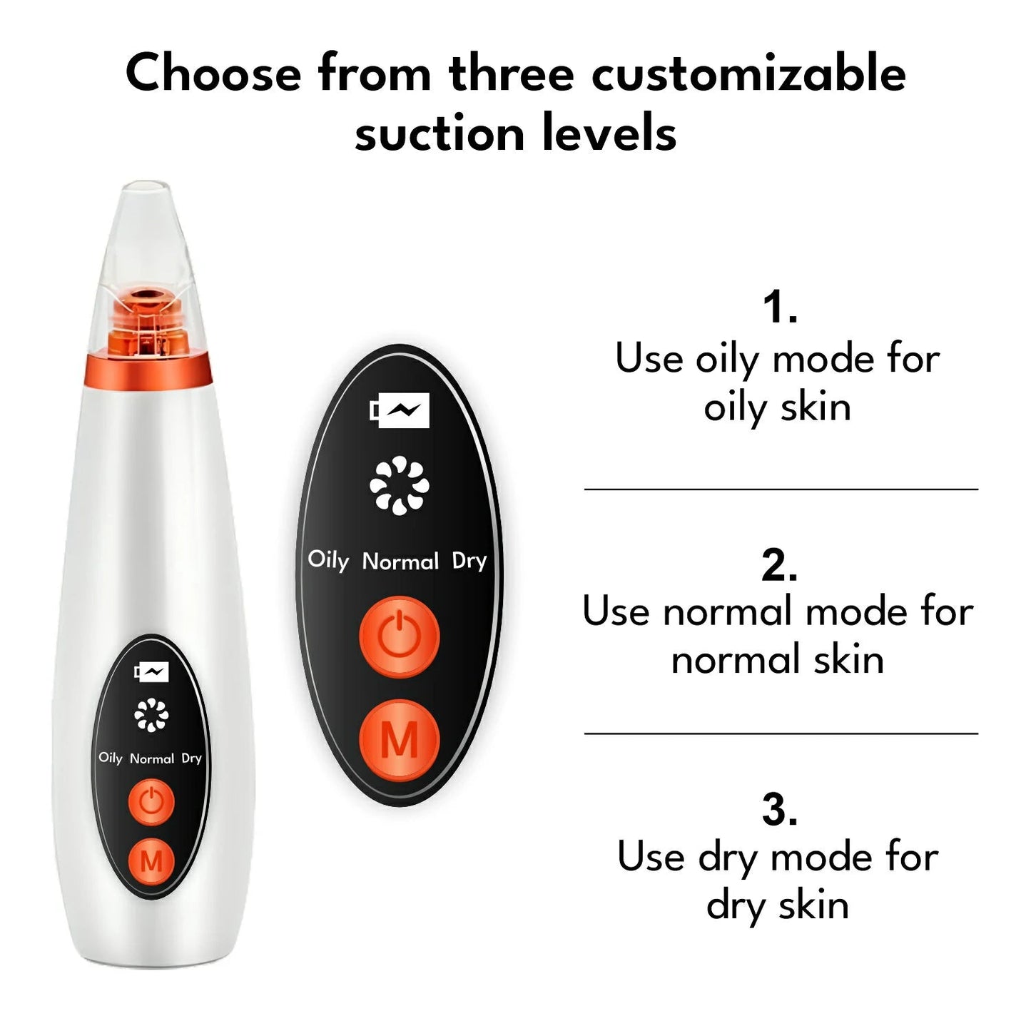 6 In 1 Derma Suction Blackhead Remover