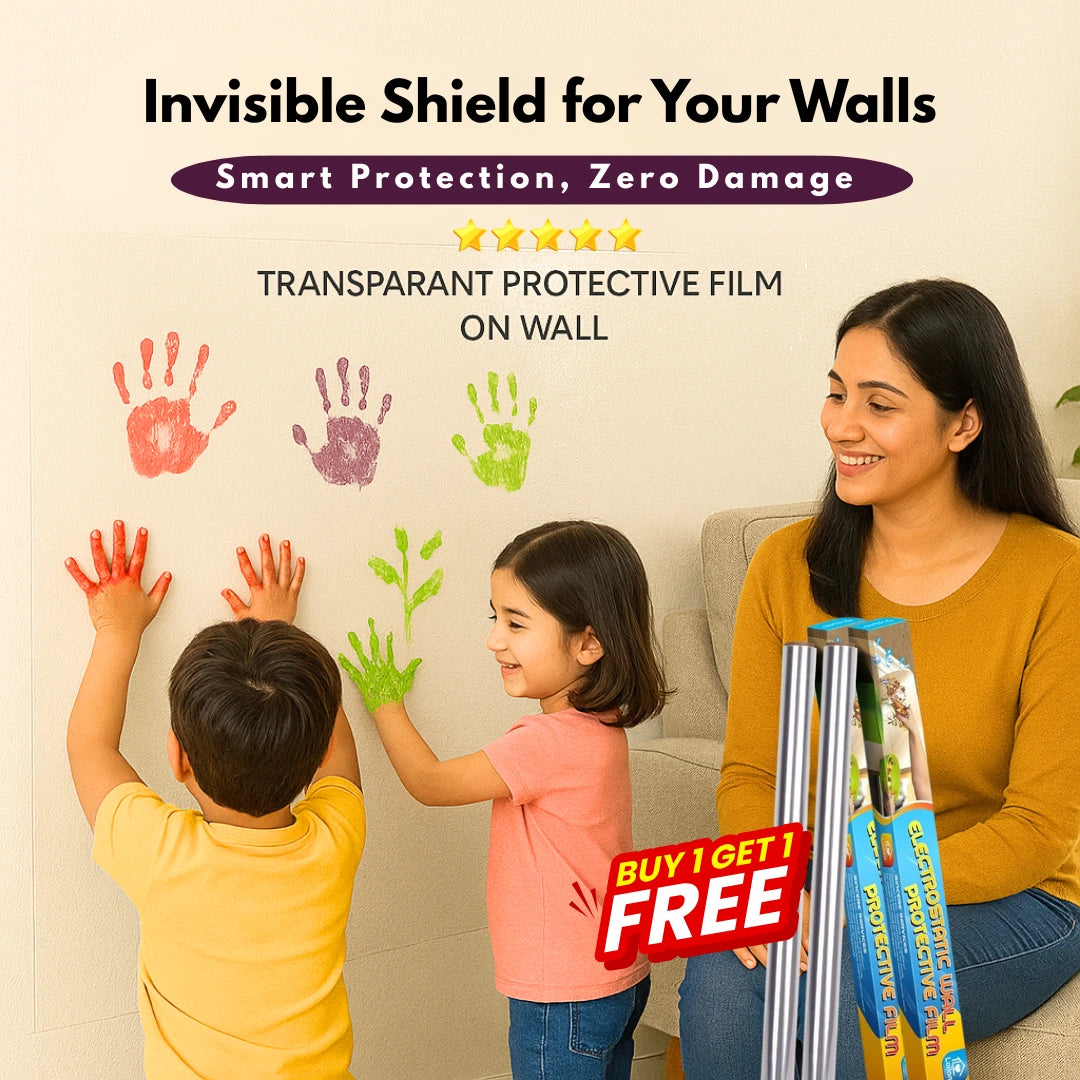Transparent Electrostatic Wall Protection Film (Buy 1 Get 1 Free)