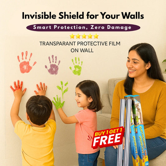 Transparent Electrostatic Wall Protection Film (Buy 1 Get 1 Free)